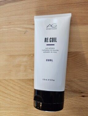 AG Hair Re:Coil Curl Activator 6 oz Curl Cream Defining Frizz Control NEW